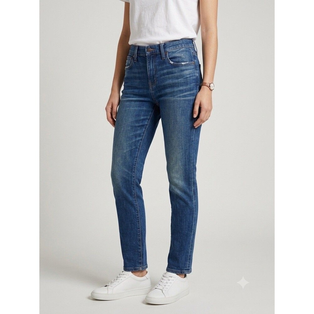 Madewell The High Rise Slim Boyjean Jeans Size 26 G7199 Classic Medium Wash